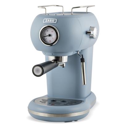 Expresor cafea Zass ZEM 15 Faded Denim, 15 bari, 1.2L, 1100W