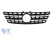 Grilă crom/neagră potrivită pentru Mercedes ML W164 2009-2011 Performance AutoTuning