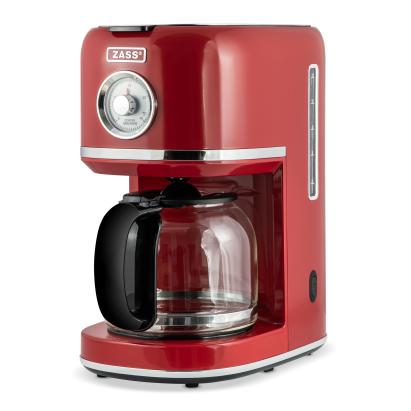 Cafetieră cu filtru Zass ZCM 15 Scarlet Sage, 1,5 L, 1000 W