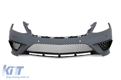 Bumper frontal AMG tip S63 potrivit pentru Mercedes S-Class W222 2014-2017 cu PDC Performance AutoTuning