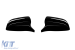 Capsule de oglinzi din lac negru tip M3 potrivite pentru BMW Seria 5 G30, G31, Seria 7 G11, G12, Seria 8 G14, G15 și G16 Performance AutoTuning