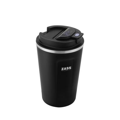 Cană smart pentru cafea 380 ml ZASS ZG-CM 01, negru mat