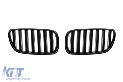 Grile rinichi negre potrivite pentru BMW X3 E83 2007-2010 Performance AutoTuning
