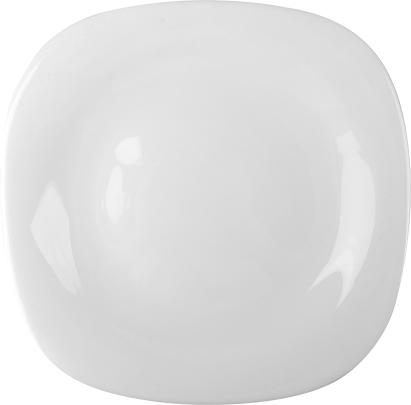 Set 6 farfurii plate mari din sticla opal Zass Gourmet, 27,94 cm