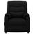 Fotoliu de masaj electric, negru, piele ecologică GartenMobel Dekor