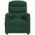 Fotoliu de masaj electric, verde închis, material textil GartenMobel Dekor