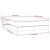 Pat box spring cu saltea, alb, 140x190 cm, piele ecologică GartenMobel Dekor