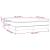 Pat box spring cu saltea, alb, 180x200 cm, piele ecologică GartenMobel Dekor