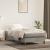 Pat box spring cu saltea, gri deschis, 80x200 cm, catifea GartenMobel Dekor