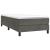 Pat box spring cu saltea, gri închis, 80x200 cm, catifea GartenMobel Dekor