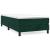 Pat box spring cu saltea, verde închis, 80x200 cm, catifea GartenMobel Dekor
