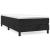 Pat box spring cu saltea, negru, 90x190 cm, catifea GartenMobel Dekor