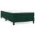 Pat box spring cu saltea, verde închis, 90x200 cm, catifea GartenMobel Dekor