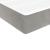 Pat box spring cu saltea, gri deschis, 100x200 cm, catifea GartenMobel Dekor