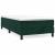 Pat box spring cu saltea, verde închis, 100x200 cm, catifea GartenMobel Dekor
