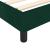 Pat box spring cu saltea, verde închis, 100x200 cm, catifea GartenMobel Dekor