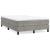 Pat box spring cu saltea, gri deschis, 120x200 cm, catifea GartenMobel Dekor