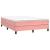 Pat box spring cu saltea, roz, 140x190 cm, catifea GartenMobel Dekor