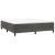 Pat box spring cu saltea, gri închis, 160x200 cm, catifea GartenMobel Dekor