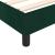 Pat box spring cu saltea, verde închis, 160x200 cm, catifea GartenMobel Dekor