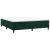 Pat box spring cu saltea, verde închis, 160x200 cm, catifea GartenMobel Dekor