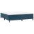 Pat box spring cu saltea, albastru închis, 160x200 cm, catifea GartenMobel Dekor