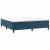 Pat box spring cu saltea, albastru închis, 180x200 cm, catifea GartenMobel Dekor