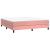 Pat box spring cu saltea, roz, 180x200 cm, catifea GartenMobel Dekor