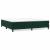 Pat box spring cu saltea, verde închis, 200x200 cm, catifea GartenMobel Dekor