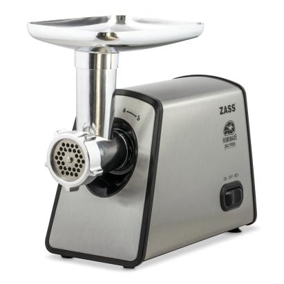 Mașină de tocat carne ZASS ZMG 14, 1600 W, inox, 3 site, reverse
