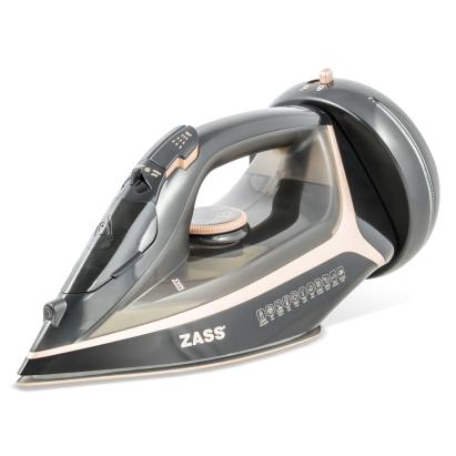 Fier de calcat cu abur 2 in 1 ZASS A20, 2600W, talpa ceramica