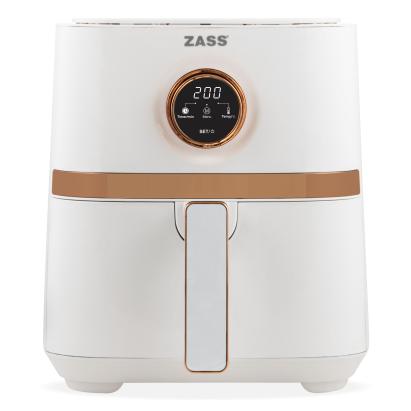 Friteuză cu aer cald ZASS ZAF 02, 5L, 1450W, 8 programe, digitală
