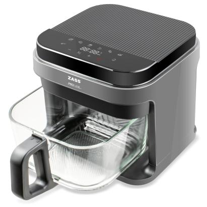 Friteuză cu aer cald ZASS ZAF 09 gri, 5,5 litri, digitală