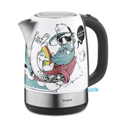 Fierbator electric Trisa Street Art 1,7 L, editie limitata, 2200 W