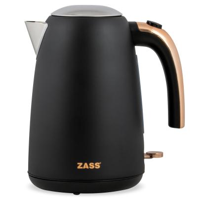 Fierbator electric ZASS ZCK 21, 1,7 litri, inox, Rose Gold