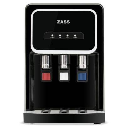 Dozator de apă de birou ZASS ZTWD 26 WF, filtrare 4 trepte, negru
