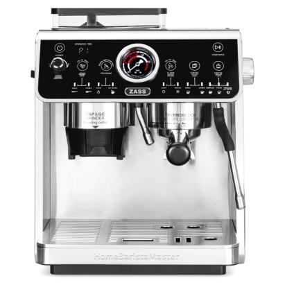 Espressor semiprofesional ZASS ZEM 11 cu rasnita integrata, 20 bar, 2800W