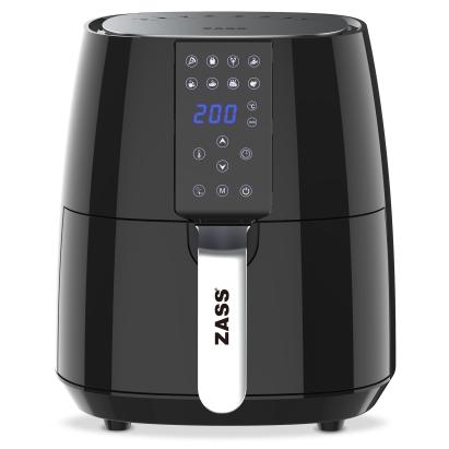 Friteuză cu aer cald Zass ZAF 03, 3.8L, 1450W, control digital