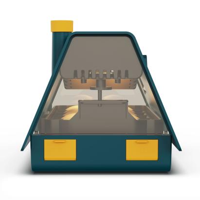 Incubator automat pentru 10 ouă cu afișaj umiditate Electromureș EM 3001