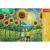 PUZZLE TREFL 100 FAMILIA TREFLIK INSPIRAT DE ARTA O PLIMBARE PRINTRE FLOAREA SOARELUI SuperHeroes ToysZone