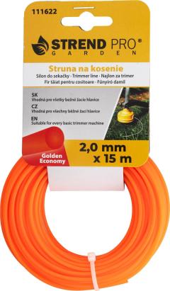 Fir pentru motocoasa Golden Economy 2,0 mm x 15 m, rotund