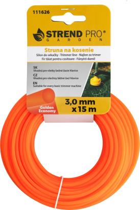 Fir trimmer rotund Golden Economy 3 mm x 15 m pentru motocoasa