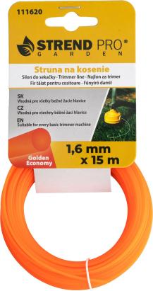 Fir pentru motocoasa Golden Economy 1,6 mm x 15 m, rotund