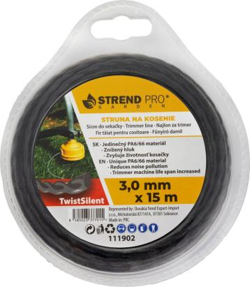 Fir trimmer spiralat TwistSilent Professional 3,0 mm x 15 m