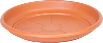 Farfurie pentru ghiveci Erica rotundă 20 cm, plastic teracotă