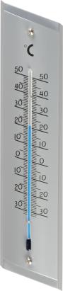Teplomer Strend Pro TM-181 Steel, vonkajší, na okno, 230x50x15 mm, Alu