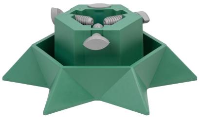 Suport pentru brad de Craciun MagicHome STAR, plastic, 395 mm, 2,5 m