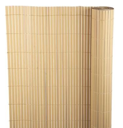 Gard artificial din PVC tip bambus, 150 x 300 cm, UV, Strend Pro
