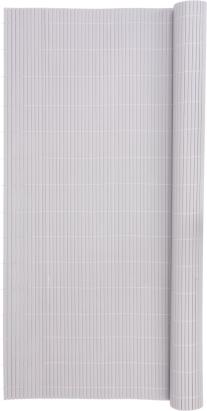 Gard rulou din PVC pentru gard și intimitate, 1,5 x 3 m, gri deschis, UV