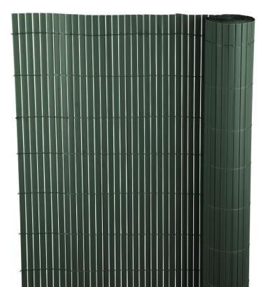 Paravan gard PVC verde 1500 mm x 3 m, protectie UV, tip Ence DF13